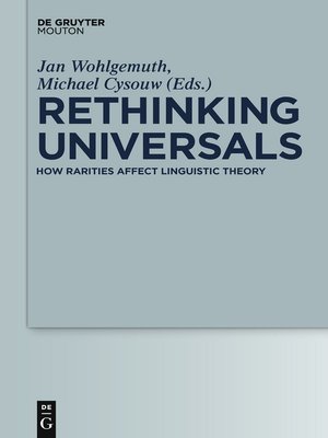 cover image of Rethinking Universals